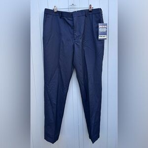 Urban Patrol Men’s Dress Pants Size 38 Navy Blue 75% Polyester 25% Wool NWT